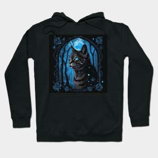 Bengal Cat Art Hoodie